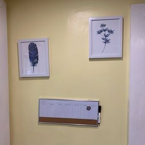 Picture & daily white board.